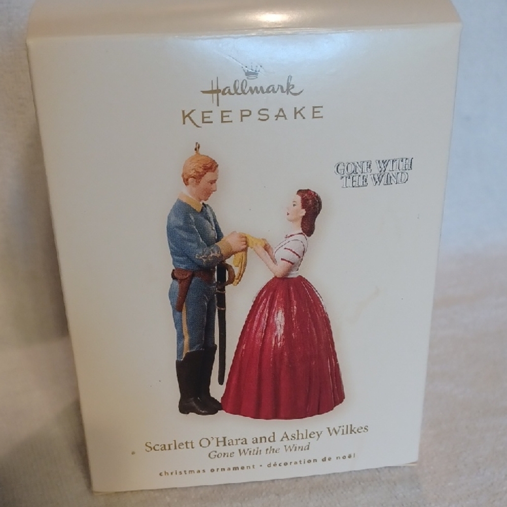 Hallmark Keepsake Scarlett and Ashley Ornament - 2008 Gone With The Wind